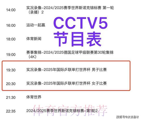 世界杯比赛直播频道有哪些？